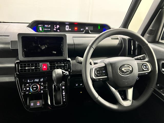 タントカスタムＲＳリミテッド　走行１９キロ／社用車／ＥＴＣ１年保証・走行距離無制限　サイドエアバック　クリアランスソナー　オートマチックハイビーム　オートライト　ＬＥＤヘッドライト　ベンチシート　シートヒーター　両側電動スライドドア（埼玉県）の中古車