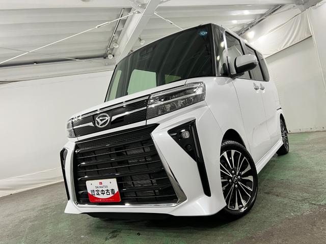 タントカスタムＲＳリミテッド　走行１９キロ／社用車／ＥＴＣ１年保証・走行距離無制限　サイドエアバック　クリアランスソナー　オートマチックハイビーム　オートライト　ＬＥＤヘッドライト　ベンチシート　シートヒーター　両側電動スライドドア（埼玉県）の中古車