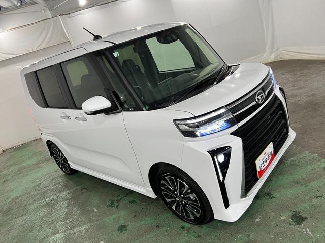 タントカスタムＲＳリミテッド　走行１９キロ／社用車／ＥＴＣ１年保証・走行距離無制限　サイドエアバック　クリアランスソナー　オートマチックハイビーム　オートライト　ＬＥＤヘッドライト　ベンチシート　シートヒーター　両側電動スライドドア（埼玉県）の中古車