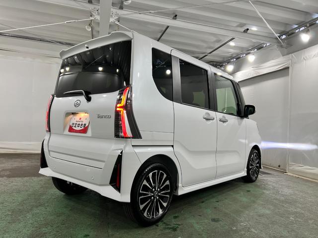 タントカスタムＲＳリミテッド　走行１９キロ／社用車／ＥＴＣ１年保証・走行距離無制限　サイドエアバック　クリアランスソナー　オートマチックハイビーム　オートライト　ＬＥＤヘッドライト　ベンチシート　シートヒーター　両側電動スライドドア（埼玉県）の中古車
