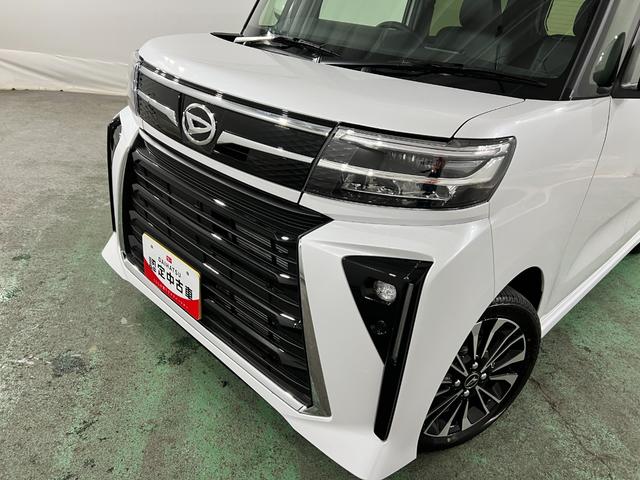 タントカスタムＲＳリミテッド　走行１９キロ／社用車／ＥＴＣ１年保証・走行距離無制限　サイドエアバック　クリアランスソナー　オートマチックハイビーム　オートライト　ＬＥＤヘッドライト　ベンチシート　シートヒーター　両側電動スライドドア（埼玉県）の中古車