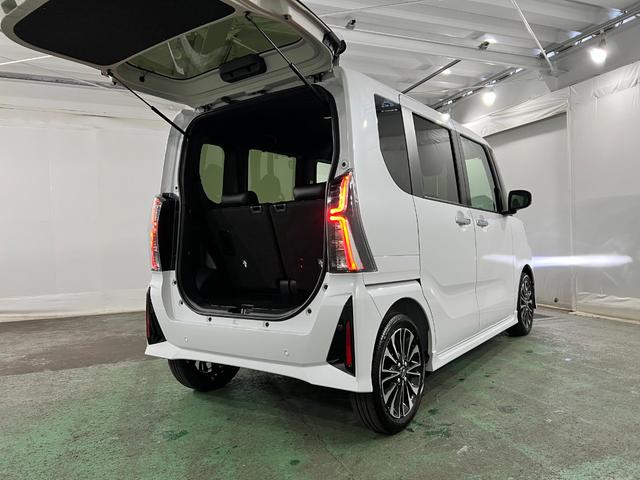 タントカスタムＲＳリミテッド　走行１９キロ／社用車／ＥＴＣ１年保証・走行距離無制限　サイドエアバック　クリアランスソナー　オートマチックハイビーム　オートライト　ＬＥＤヘッドライト　ベンチシート　シートヒーター　両側電動スライドドア（埼玉県）の中古車
