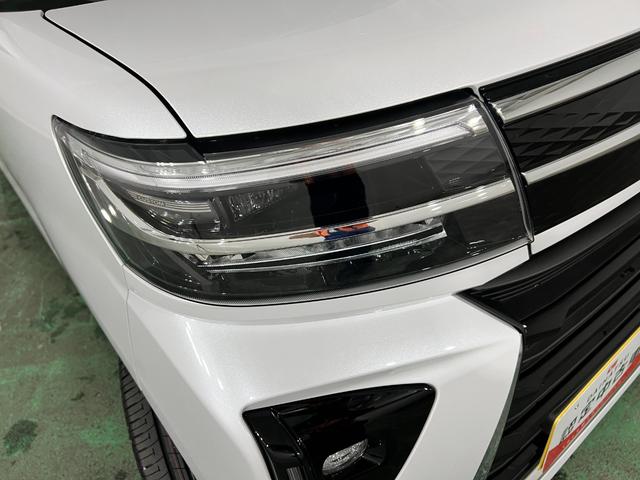 タントカスタムＲＳリミテッド　走行１９キロ／社用車／ＥＴＣ１年保証・走行距離無制限　サイドエアバック　クリアランスソナー　オートマチックハイビーム　オートライト　ＬＥＤヘッドライト　ベンチシート　シートヒーター　両側電動スライドドア（埼玉県）の中古車