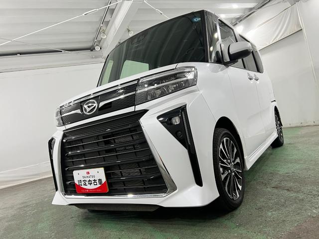 タントカスタムRSリミテッド 走行6348キロ/社用車/純正マット1年保証・走行距離無制限 サイドエアバック クリアランスソナー オートマチックハイビーム オートライト LEDヘッドライト ベンチシート シートヒーター 両側電動スライドドア(埼玉県)の中古車