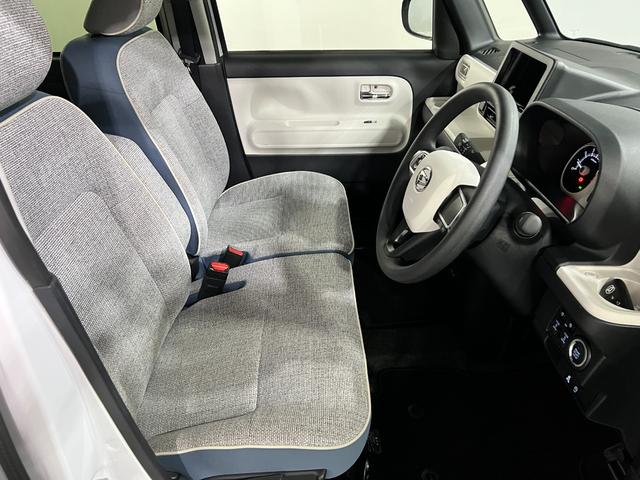 ムーヴキャンバスストライプスＧ　走行６３９５キロ／社用車／クリアランスソナー１年保証・走行距離無制限　サイドエアバック　クリアランスソナー　オートマチックハイビーム　オートライト　ＬＥＤヘッドライト　ベンチシート　シートヒーター　両側電動スライドドア（埼玉県）の中古車