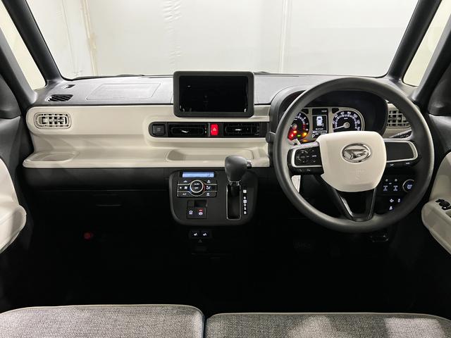 ムーヴキャンバスストライプスＧ　走行６３９５キロ／社用車／クリアランスソナー１年保証・走行距離無制限　サイドエアバック　クリアランスソナー　オートマチックハイビーム　オートライト　ＬＥＤヘッドライト　ベンチシート　シートヒーター　両側電動スライドドア（埼玉県）の中古車