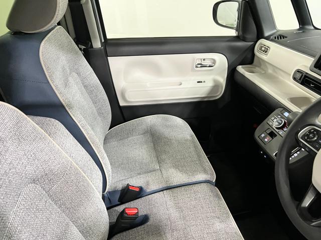 ムーヴキャンバスストライプスＧ　走行６３９５キロ／社用車／クリアランスソナー１年保証・走行距離無制限　サイドエアバック　クリアランスソナー　オートマチックハイビーム　オートライト　ＬＥＤヘッドライト　ベンチシート　シートヒーター　両側電動スライドドア（埼玉県）の中古車