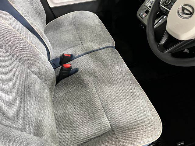 ムーヴキャンバスストライプスＧ　走行６３９５キロ／社用車／クリアランスソナー１年保証・走行距離無制限　サイドエアバック　クリアランスソナー　オートマチックハイビーム　オートライト　ＬＥＤヘッドライト　ベンチシート　シートヒーター　両側電動スライドドア（埼玉県）の中古車