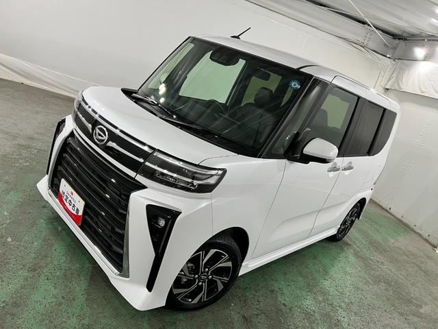 タントカスタムＸリミテッド　走行３３２１キロ／社用車／ＥＴＣ１年保証・走行距離無制限　サイドエアバック　クリアランスソナー　オートマチックハイビーム　オートライト　ＬＥＤヘッドライト　ベンチシート　シートヒーター　両側電動スライドドア（埼玉県）の中古車