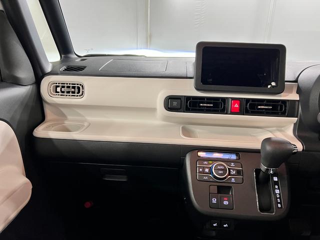 ムーヴキャンバスストライプスＧ　走行６０５キロ／社用車／クリアランスソナー１年保証・走行距離無制限　サイドエアバック　クリアランスソナー　オートマチックハイビーム　オートライト　ＬＥＤヘッドライト　ベンチシート　シートヒーター　両側電動スライドドア（埼玉県）の中古車
