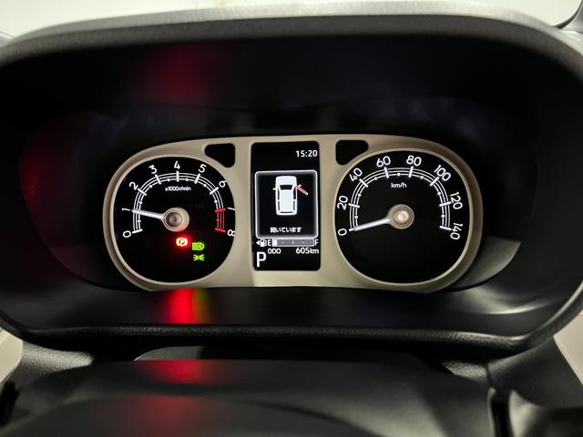 ムーヴキャンバスストライプスＧ　走行６０５キロ／社用車／クリアランスソナー１年保証・走行距離無制限　サイドエアバック　クリアランスソナー　オートマチックハイビーム　オートライト　ＬＥＤヘッドライト　ベンチシート　シートヒーター　両側電動スライドドア（埼玉県）の中古車