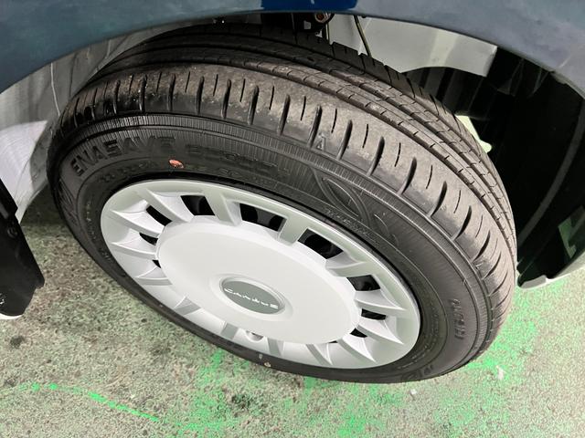 ムーヴキャンバスストライプスＧ　走行６０５キロ／社用車／クリアランスソナー１年保証・走行距離無制限　サイドエアバック　クリアランスソナー　オートマチックハイビーム　オートライト　ＬＥＤヘッドライト　ベンチシート　シートヒーター　両側電動スライドドア（埼玉県）の中古車