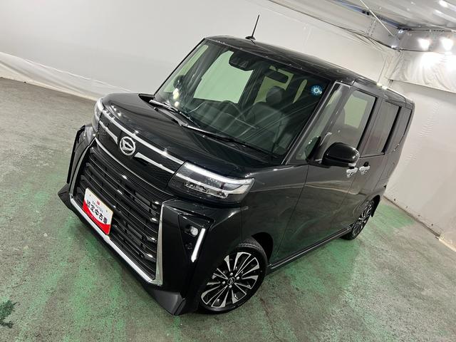 タントカスタムＲＳリミテッド　走行３１３３キロ／社用車上がり１年保証・走行距離無制限　サイドエアバック　クリアランスソナー　オートマチックハイビーム　オートライト　ＬＥＤヘッドライト　ベンチシート　シートヒーター　両側電動スライドドア（埼玉県）の中古車