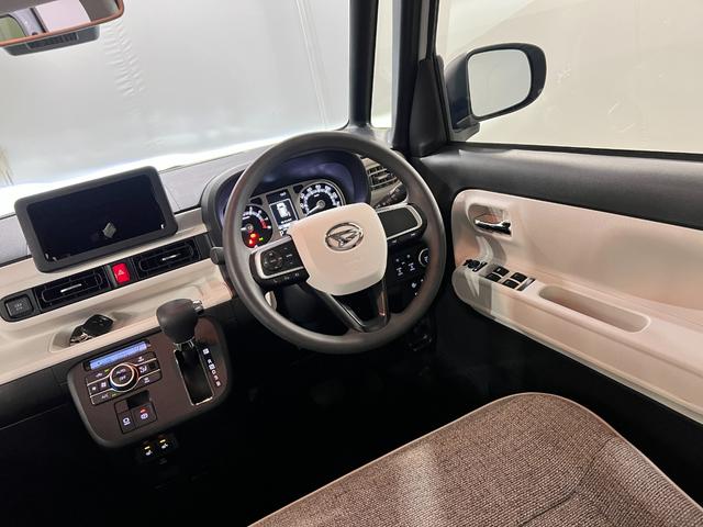 ムーヴキャンバスストライプスG 走行4374キロ/LEDヘッドランプ/マット1年保証距離無制限 走行距離4374キロ 両側電動スライドドア LEDヘッドランプ(東京都)の中古車