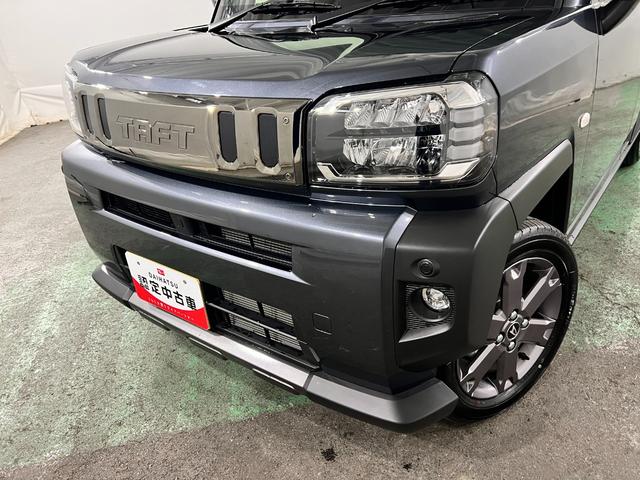 タフトＧ　ダーククロムベンチャー　走行２７６７キロ／シートヒーター１年保証距離無制限　走行距離２７６７キロ　サイドエアバッグ　ＬＥＤヘッドランプ　アイドリングストップ　シートヒーター　電動格納式ドアミラー　電動パーキングブレーキ（埼玉県）の中古車