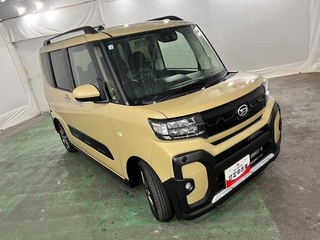 タントファンクロスリミテッド　走行１７９０キロ／ＬＥＤヘッドランプ１年保証距離無制限　走行距離１７９０キロ　純正マット　サイドエアバッグ　ＬＥＤヘッドランプ　アイドリングストップ　シートヒーター　両側電動スライドドア　電動格納式ドアミラー　電動パーキングブレーキ（埼玉県）の中古車
