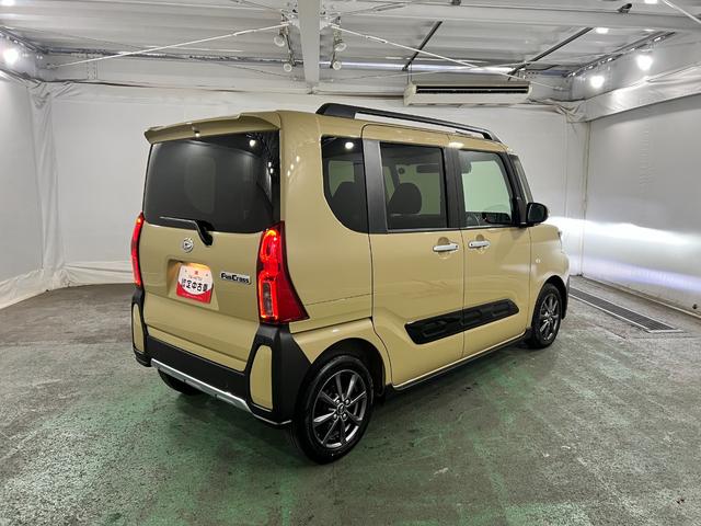 タントファンクロスリミテッド　走行１７９０キロ／ＬＥＤヘッドランプ１年保証距離無制限　走行距離１７９０キロ　純正マット　サイドエアバッグ　ＬＥＤヘッドランプ　アイドリングストップ　シートヒーター　両側電動スライドドア　電動格納式ドアミラー　電動パーキングブレーキ（埼玉県）の中古車