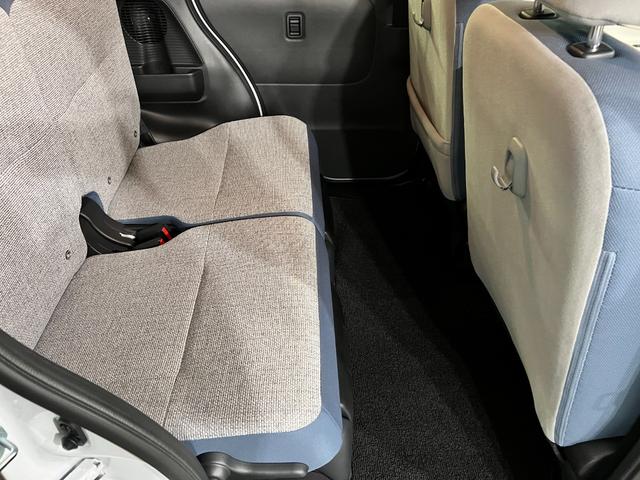 ムーヴキャンバスストライプスG 走行1801キロ/クリアランスソナー/社用車1年保証・走行距離無制限 サイドエアバック クリアランスソナー オートマチックハイビーム オートライト LEDヘッドライト ベンチシート シートヒーター 両側電動スライドドア(埼玉県)の中古車
