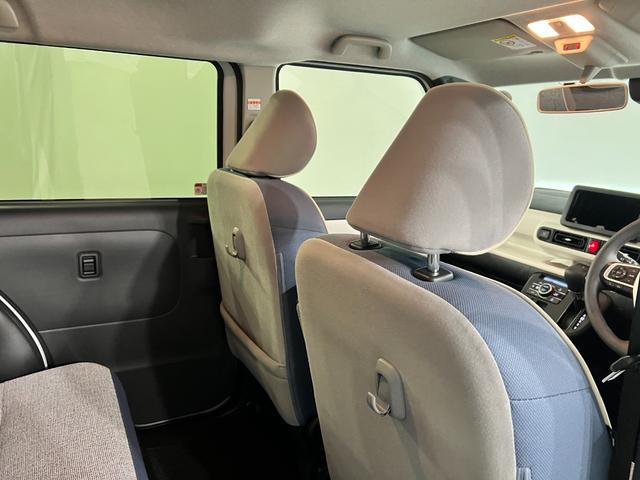 ムーヴキャンバスストライプスG 走行1801キロ/クリアランスソナー/社用車1年保証・走行距離無制限 サイドエアバック クリアランスソナー オートマチックハイビーム オートライト LEDヘッドライト ベンチシート シートヒーター 両側電動スライドドア(埼玉県)の中古車