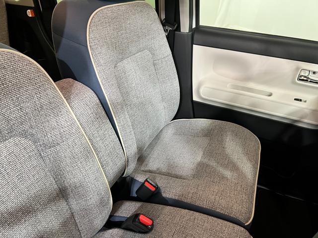 ムーヴキャンバスストライプスG 走行1801キロ/クリアランスソナー/社用車1年保証・走行距離無制限 サイドエアバック クリアランスソナー オートマチックハイビーム オートライト LEDヘッドライト ベンチシート シートヒーター 両側電動スライドドア(埼玉県)の中古車
