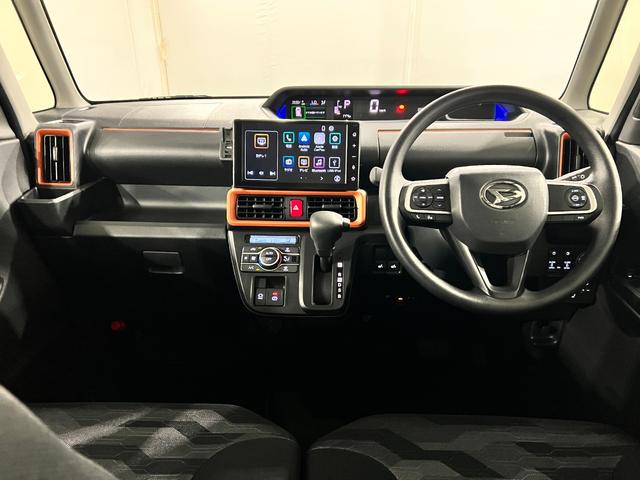 タントファンクロスリミテッド　走行１４４キロ／試乗車一年保証・走行距離無制限　ディスプレイオーディオ　Ｂｌｕｅｔｏｏｔｈ　バックカメラ　クリアランスソナー　オートライト　ＬＥＤヘッドライト　シートヒーター　両側電動スライドドア（埼玉県）の中古車