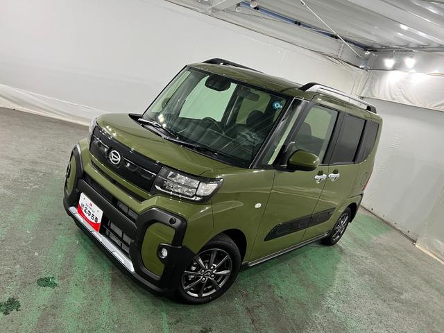 タントファンクロスリミテッド　走行１４４キロ／試乗車一年保証・走行距離無制限　ディスプレイオーディオ　Ｂｌｕｅｔｏｏｔｈ　バックカメラ　クリアランスソナー　オートライト　ＬＥＤヘッドライト　シートヒーター　両側電動スライドドア（埼玉県）の中古車