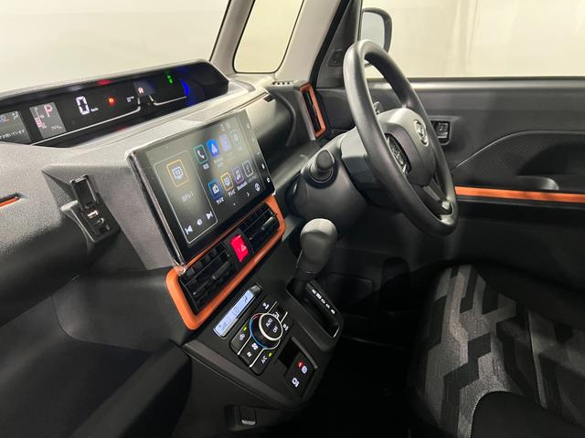 タントファンクロスリミテッド　走行１４４キロ／試乗車一年保証・走行距離無制限　ディスプレイオーディオ　Ｂｌｕｅｔｏｏｔｈ　バックカメラ　クリアランスソナー　オートライト　ＬＥＤヘッドライト　シートヒーター　両側電動スライドドア（埼玉県）の中古車