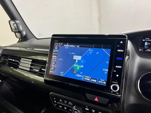 Ｎ−ＢＯＸカスタムＧ・Ｌターボホンダセンシング　走行２４２７９キロ／ナビ一年保証・走行距離無制限　フルセグナビ　Ｂｌｕｅｔｏｏｔｈ　バックカメラ　純正カーペットマット　ＥＴＣ　ＬＥＤヘッドライト　両側電動スライドドア（埼玉県）の中古車