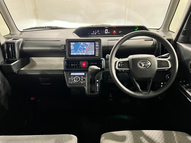 タントウエルカムシートリフトL 走行3386キロ/車検整備付/ナビ1年保証・走行距離無制限 フルセグナビ バックカメラ ドラレコ サイドエアバック クリアランスソナー オートライト LEDヘッドライト ベンチシート シートヒーター 両側電動スライドドア(埼玉県)の中古車