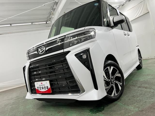 タントカスタムXリミテッド 走行214キロ/ディスプレイOD1年保証・走行距離無制限 ディスプレイオーディオ バックカメラ サイドエアバック クリアランスソナー オートライト LEDヘッドライト シートヒーター 両側電動スライドドア(埼玉県)の中古車