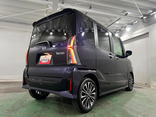 タントカスタムＲＳ　走行１５７８８キロ／社用車／クリアランスソナー１年保証・走行距離無制限　サイドエアバック　クリアランスソナー　オートマチックハイビーム　オートライト　ＬＥＤヘッドライト　ベンチシート　シートヒーター　両側電動スライドドア（埼玉県）の中古車