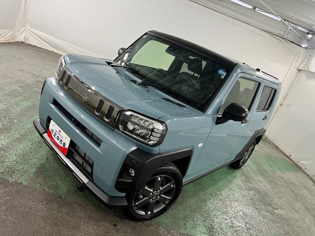 タフトＧ　ダーククロムベンチャー　走行２３３２キロ／社用車１年保証・走行距離無制限　サイドエアバック　クリアランスソナー　オートマチックハイビーム　オートライト　ＬＥＤヘッドライト　シートヒーター（埼玉県）の中古車