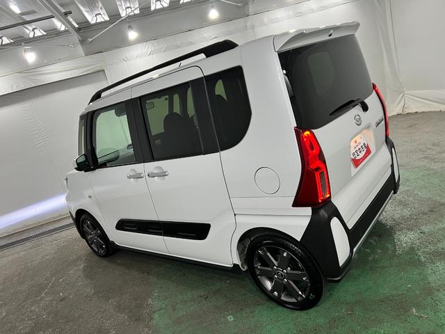 タントファンクロスターボリミテッド　走行２１３３８キロ／社用車１年保証・走行距離無制限　サイドエアバック　クリアランスソナー　オートマチックハイビーム　オートライト　ＬＥＤヘッドライト　ベンチシート　シートヒーター　両側電動スライドドア（埼玉県）の中古車