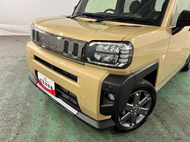 タフトGターボ ダーククロムベンチャー 走行8956キロ/マット1年保証距離無制限 走行距離8956キロ 純正マット サイドエアバッグ LEDヘッドランプ アイドリングストップ シートヒーター オート格納式ドアミラー 電動パーキングブレーキ(埼玉県)の中古車
