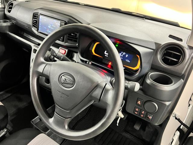 ミライースＬ　ＳＡIII　走行４５６キロ／純正フルセグナビ／Ｂカメラ１年保証距離無制限　走行距離４５６キロ　純正フルセグナビ　バックカメラ　ブルートゥース　純正マット　助手席エアバッグ　クリアランスソナー　オートライト　アイドリングストップ（埼玉県）の中古車