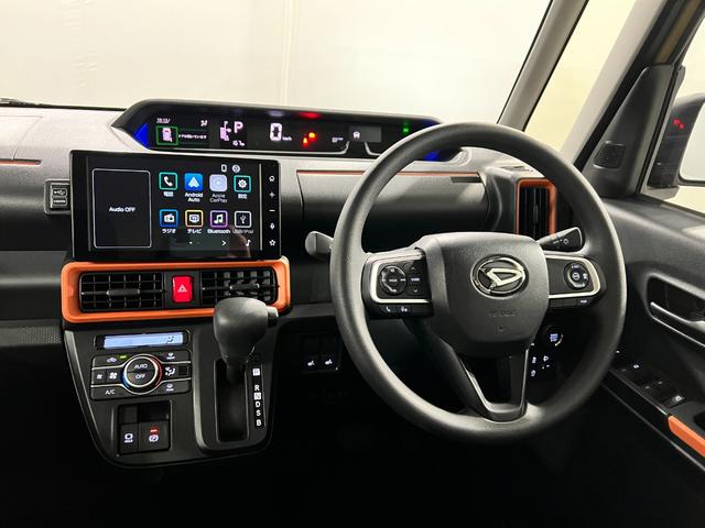 タント 中古車 ファンクロスリミテッド　走行１６７キロ／ディスプレイＯＤ１年保証・走行距離無制限　ディスプレイオーディオ　バックカメラ　サイドエアバック　クリアランスソナー　　オートライト　ＬＥＤヘッドライト　シートヒーター　両側電動スライドドア