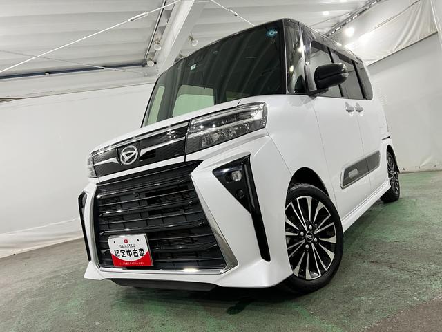 タントカスタムRS 走行50597キロ/ナビ/Bカメラ/ドラレコ一年保証・走行距離無制限 フルセグナビ Bluetooth バックカメラ ドラレコ ETC クリアランスソナー オートライト LEDヘッドライト シートヒーター 両側電動スライドドア(埼玉県)の中古車
