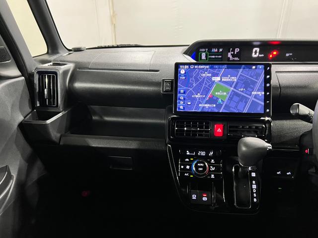 タントカスタムＸ　車検整備付／走行３０４９８キロ／純正ナビドラレコ１年保証距離無制限　走行距離３０４９８キロ　純正フルセグナビ　パノラマモニター　ドラレコ　純正マット　サイドエアバッグ　ＬＥＤヘッドランプ　アイドリングストップ　シートヒーター　両側電動スライドドア（埼玉県）の中古車