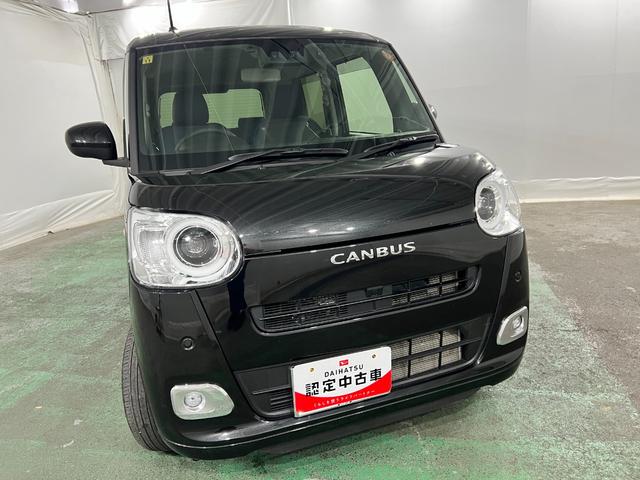 ムーヴキャンバスセオリーGターボ 車検整備付/走行20090キロ/純正ナビ1年保証距離無制限 走行距離20090キロ 純正フルセグナビ バックカメラ ドラレコ 純正マット サイドエアバッグ LEDヘッドランプ アイドリングストップ シートヒーター 両側電動スライドドア(埼玉県)の中古車