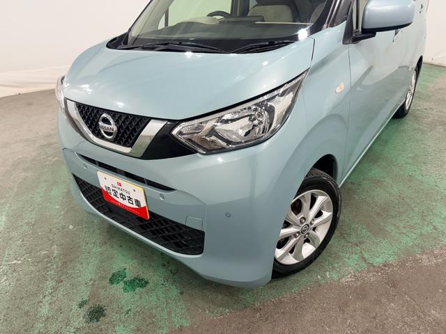 デイズＸ　雹害／走行１１１６９７キロ／ワンセグナビ／バックカメラ１年保証距離無制限　走行距離１１１６９７キロ　ワンセグナビ　バックカメラ　ブルートゥース　純正マット　助手席エアバッグ　オートライト（埼玉県）の中古車
