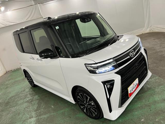 タントカスタムRSリミテッド 走行501キロ/ナビ/全周囲カメラ一年保証・走行距離無制限 試乗車アップ フルセグナビ Bluetooth 全周囲カメラ ETC クリアランスソナー オートライト LEDヘッドライト ベンチシート シートヒーター 両側電動スライドドア(埼玉県)の中古車