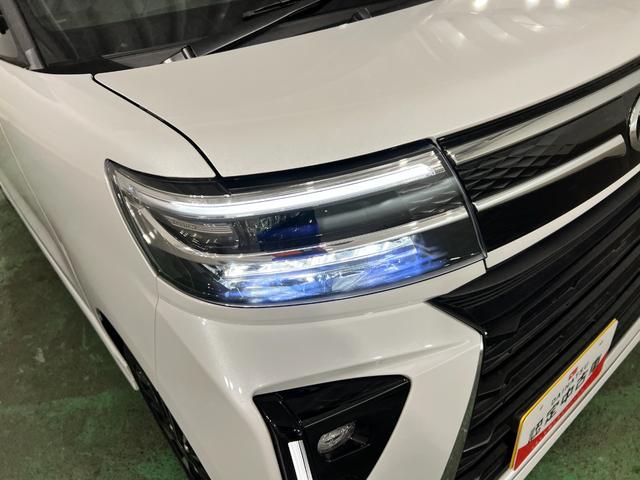 タントカスタムRSリミテッド 走行501キロ/ナビ/全周囲カメラ一年保証・走行距離無制限 試乗車アップ フルセグナビ Bluetooth 全周囲カメラ ETC クリアランスソナー オートライト LEDヘッドライト ベンチシート シートヒーター 両側電動スライドドア(埼玉県)の中古車