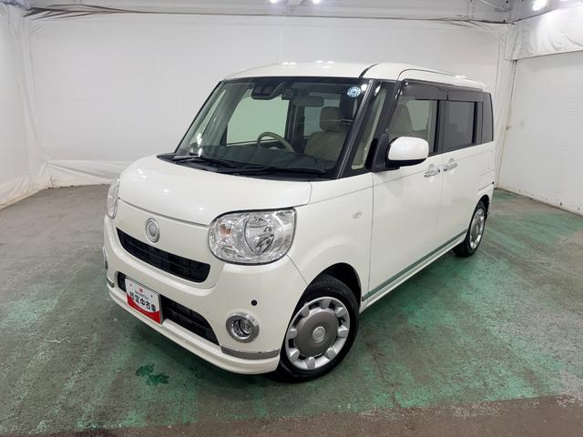 ムーヴキャンバスXメイクアップリミテッド SAIII 走行40110キロ1年保証距離無制限 走行距離40110キロ 純正フルセグナビ パノラマモニター ドラレコ 純正マット サイドエアバッグ コーナーセンサー アイドリングストップ 両側電動スライドドア(埼玉県)の中古車