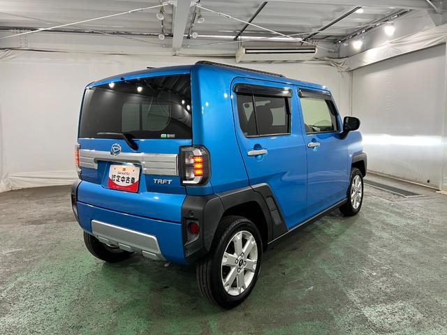 タフトG クロムベンチャー 車検整備付/走行2878キロ/純正ナビ1年保証距離無制限 走行距離2878キロ 純正フルセグナビ バックカメラ ドラレコ 純正マット サイドエアバッグ LEDヘッドランプ アイドリングストップ シートヒーター 電動パーキングブレーキ(埼玉県)の中古車