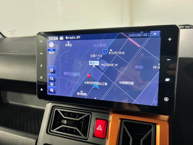 タフトＧターボ　９インチフルセグナビ　ドラレコ　パノラマモニター純正９インチフルセグナビ　パノラマモニター　Ｂｌｕｅｔｏｏｔｈ　ドラレコ　クリアランスソナー　オートライト　スマートアシスト　アダプティブクルーズコントロール　シートヒーター　一年保証・走行距離無制限（埼玉県）の中古車