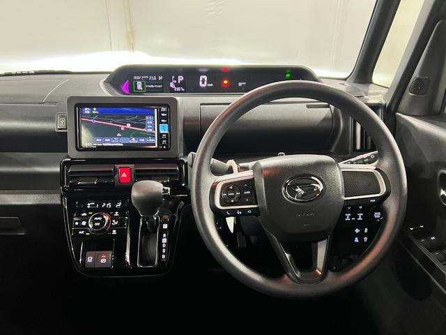 タントカスタムX 走行2307キロ/4WD/ナビ/全周囲カメラ一年保証・走行距離無制限 フルセグナビ Bluetooth 全周囲カメラ ドラレコ ETC クリアランスソナー オートライト LEDヘッドライト シートヒーター 両側電動スライドドア(埼玉県)の中古車