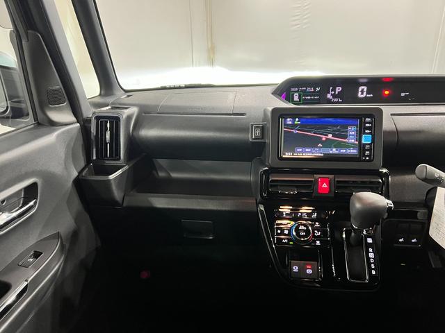 タントカスタムX 走行2307キロ/4WD/ナビ/全周囲カメラ一年保証・走行距離無制限 フルセグナビ Bluetooth 全周囲カメラ ドラレコ ETC クリアランスソナー オートライト LEDヘッドライト シートヒーター 両側電動スライドドア(埼玉県)の中古車