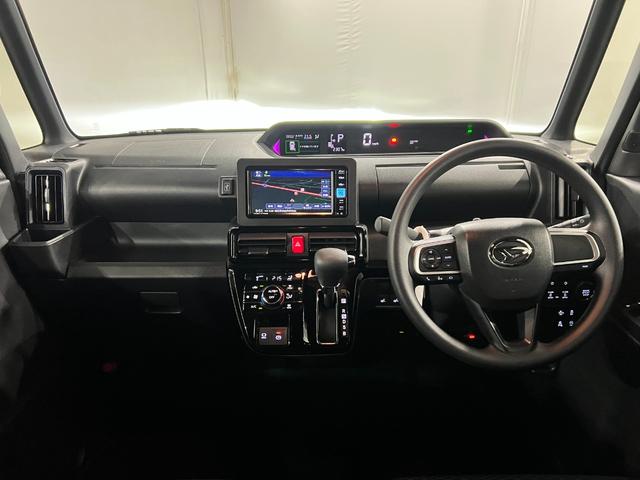 タントカスタムX 走行2307キロ/4WD/ナビ/全周囲カメラ一年保証・走行距離無制限 フルセグナビ Bluetooth 全周囲カメラ ドラレコ ETC クリアランスソナー オートライト LEDヘッドライト シートヒーター 両側電動スライドドア(埼玉県)の中古車