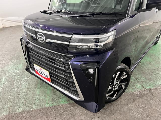タントカスタムX 走行2307キロ/4WD/ナビ/全周囲カメラ一年保証・走行距離無制限 フルセグナビ Bluetooth 全周囲カメラ ドラレコ ETC クリアランスソナー オートライト LEDヘッドライト シートヒーター 両側電動スライドドア(埼玉県)の中古車
