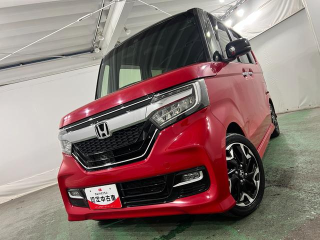 N−BOXカスタムG・EXターボホンダセンシング 走行37825キロ/ナビ1年保証距離無制限 走行距離37825キロ フルセグナビ バックカメラ ブルートゥース 純正マット サイドエアバッグ LEDヘッドランプ(埼玉県)の中古車